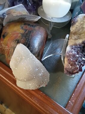 Druzy Quartz Cluster Crystal